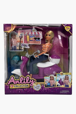 ANLILY FASHION DOLL RIDING TRIP