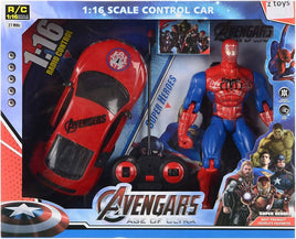 SPIDERMAN R/C RECHARGEABLE CAR