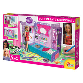 BARBIE LOFT CREATE AND DECORATE (DOLL INCLUDED)