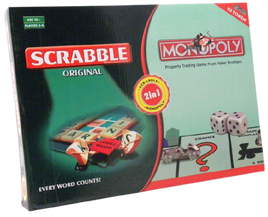 2-in-1 Monopoly & Scrabble